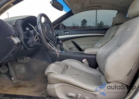 2008 Infiniti G37 Base z USA, uszkodzony, nr VIN JNKCV64E78M118976